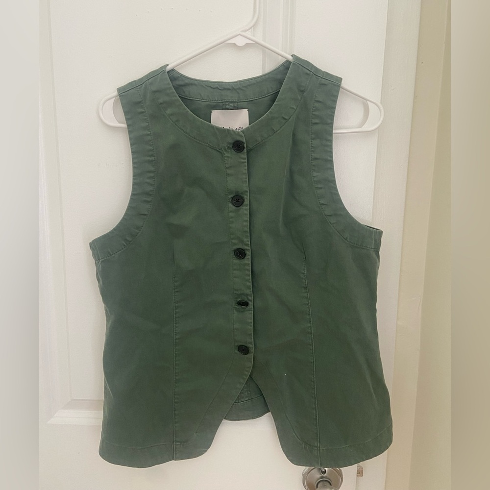 Madewell Olive Green Vest top